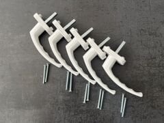 PLASTİK PENCERE KOLU BEYAZ