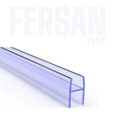 8 MM BÜYÜK H PLASTİK ŞEFFAF CAM BALKON FİTİLİ