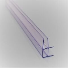 8 MM KÖŞE 90 DERECE PLASTİK ŞEFFAF CAM BALKON FİTİLİ