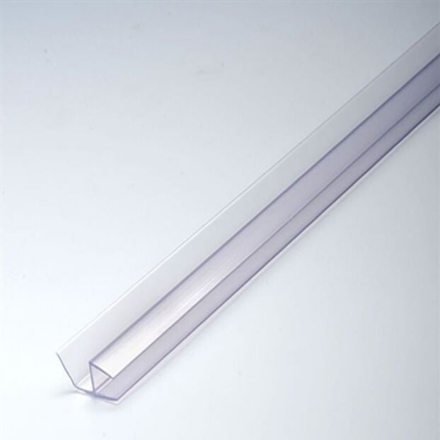 8 MM 22,5 DERECE PLASTİK ŞEFFAF CAM BALKON FİTİLİ
