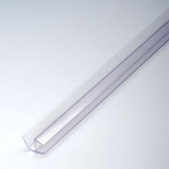 8 MM 22,5 DERECE PLASTİK ŞEFFAF CAM BALKON FİTİLİ