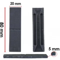 KALIN CAM TAKOZU (5*20*80) (1000 ADET)