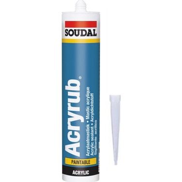 SOUDAL ACRYRUB SİLİKONİZE MASTİK