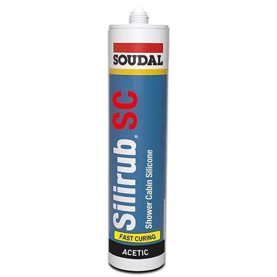 SOUDAL DUŞAKABİN SİLİKONU SİLİRUB-SC