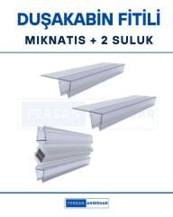 DUŞAKABİN FİTİL TAKIMI ( 1 ÇİFT MIKNATIS + 2 SULUK )