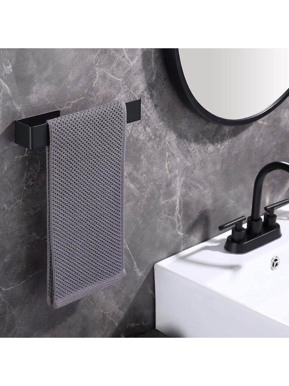 Banyo Askısı – Kaliteli Paslanmaz Çelik Havluluk & Kağıt Peçetelik | Yapışkanlı ve Delme Gerektirmez