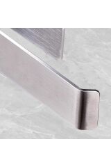 Banyo Askısı – Kaliteli Paslanmaz Çelik Havluluk & Kağıt Peçetelik | Yapışkanlı ve Delme Gerektirmez